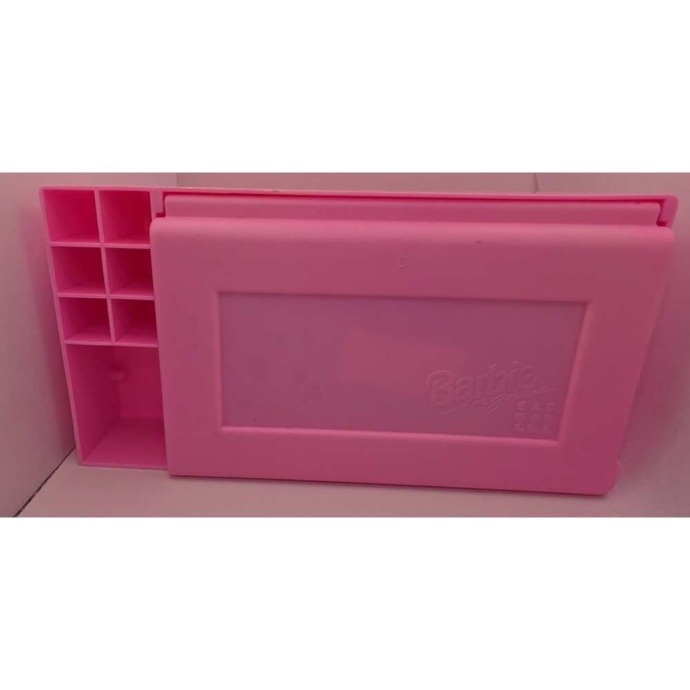 Barbie Caboodles Make-Up Cosmetics Pink Plastic Storage Case